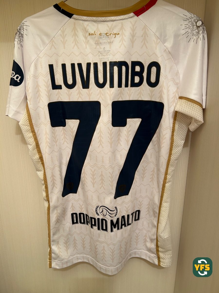 Cagliari 2025-2026 Away LUVUMBO #77