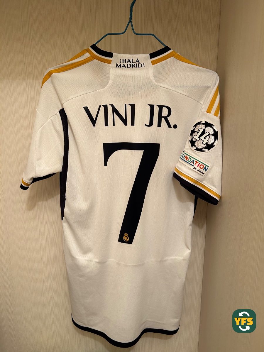 Real Madrid 2023-2024 Home Store Version Adidas - YourFootballShirt - Photo 1