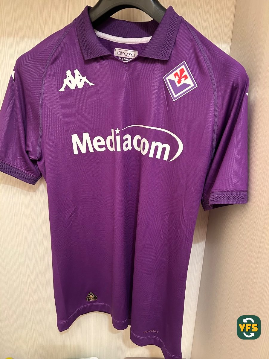 Fiorentina 2024-2025 Home Pro Version Kappa - YourFootballShirt - Photo 1