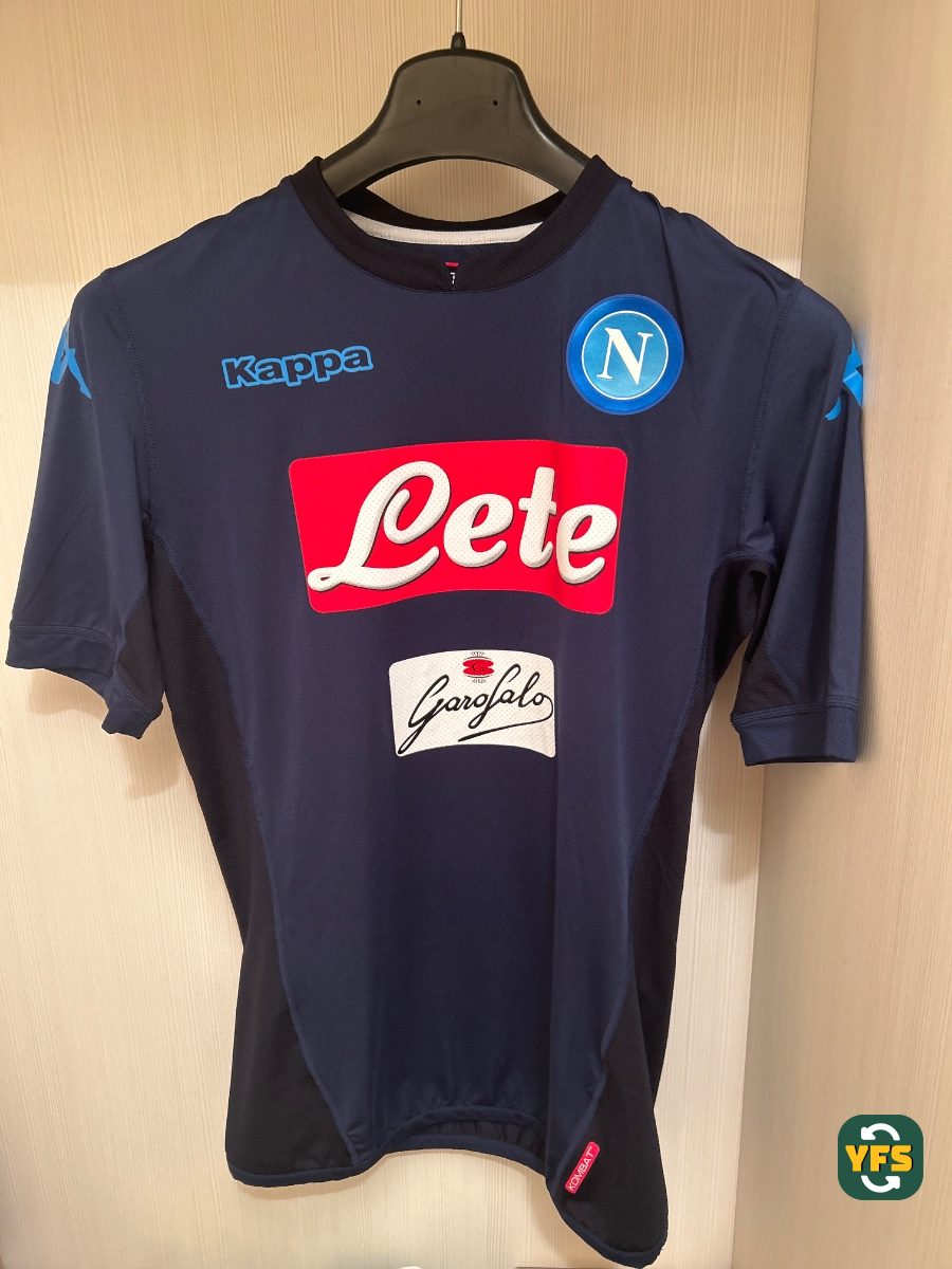 Napoli 2017-2018 Away Pro Version Kappa - YourFootballShirt - Photo 1