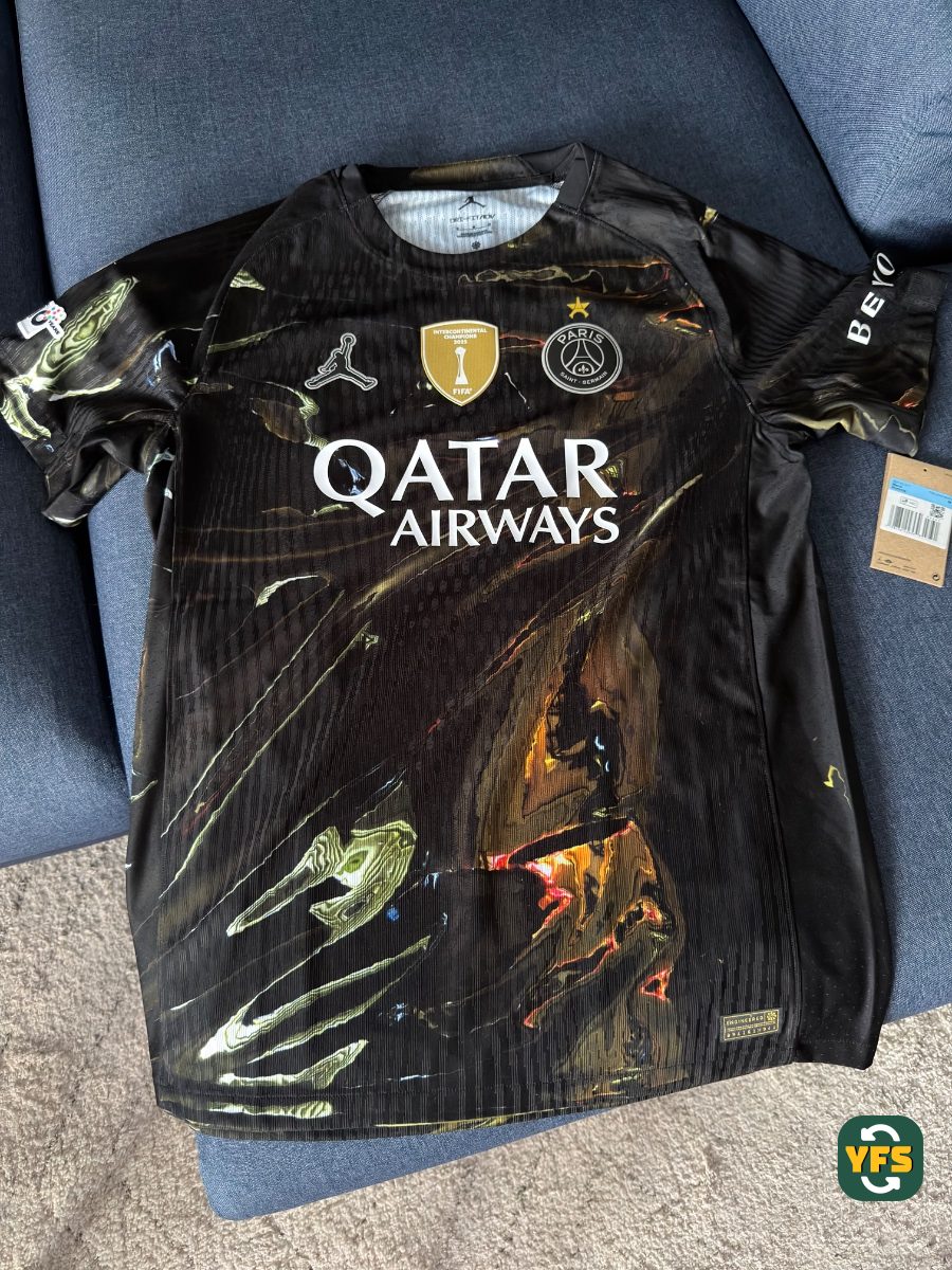 PSG 2025-2026 Fifth Pro Version Jordan Zaire-Emery - YourFootballShirt - Photo 1