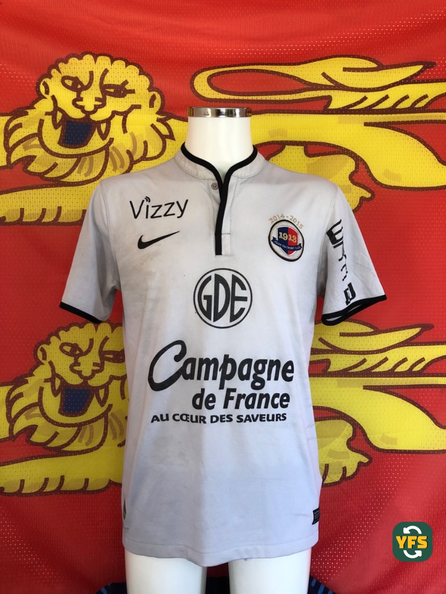 SM Caen 2014-2015 Third Match Worn Nike - YourFootballShirt - Photo 1