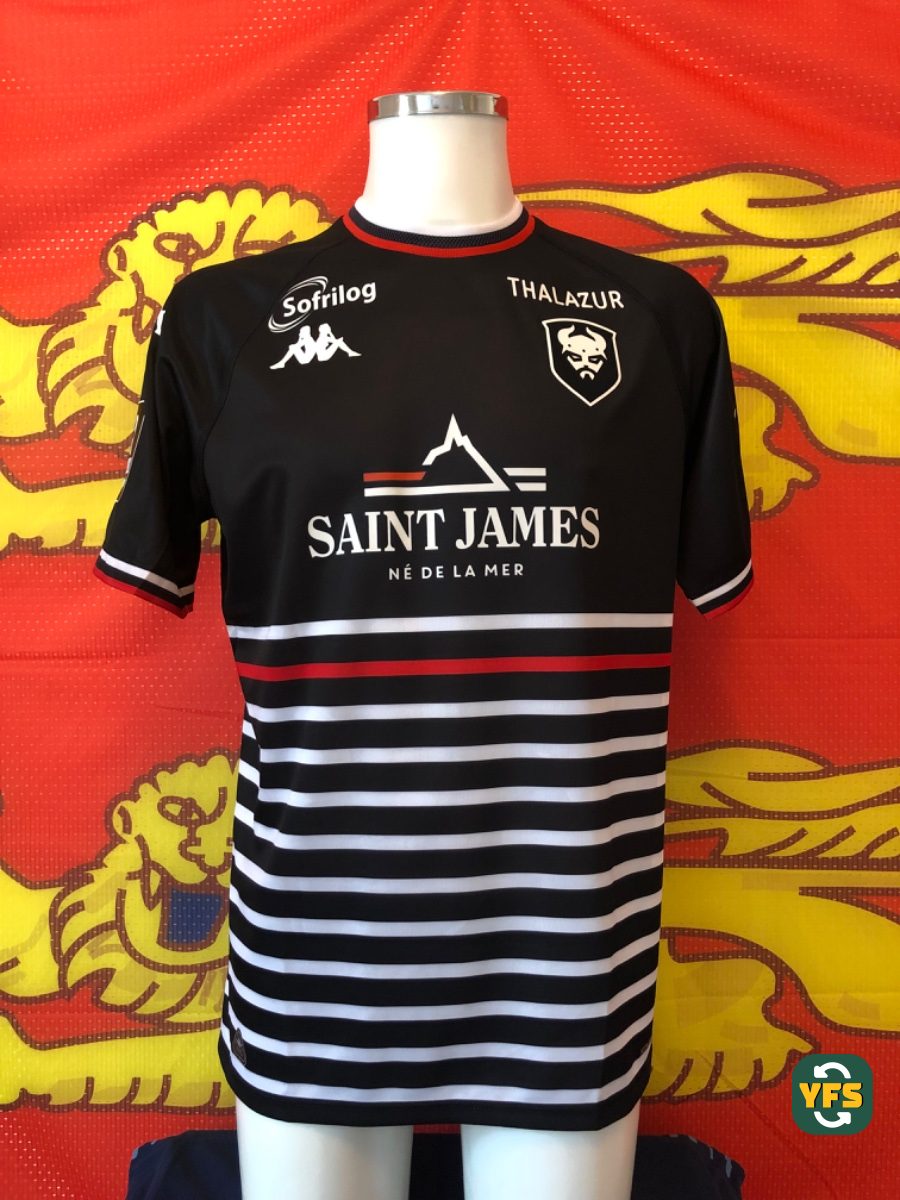 SM Caen 2024-2025 Away Issued Kappa - YourFootballShirt - Photo 1