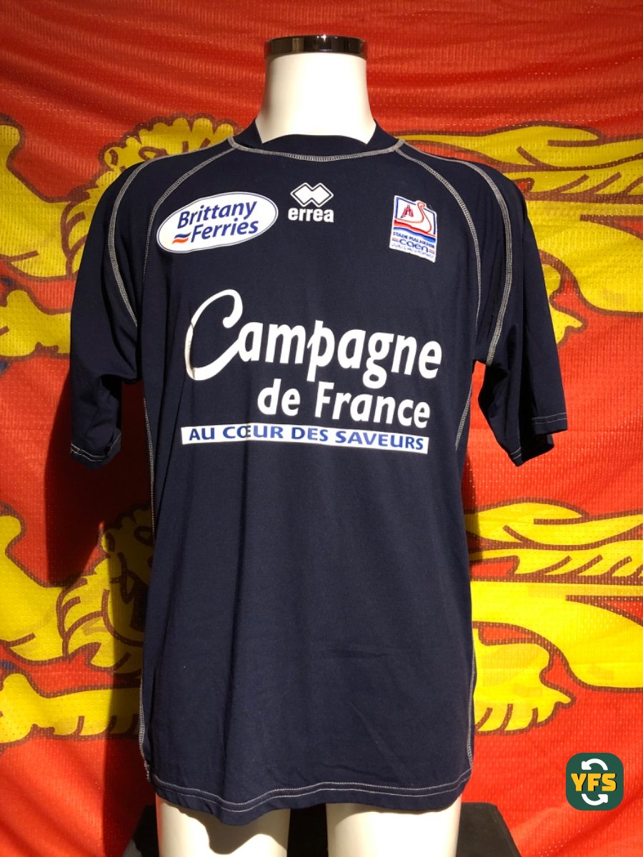 SM Caen 2005-2006 Special edition Match Worn Errea - YourFootballShirt - Photo 1
