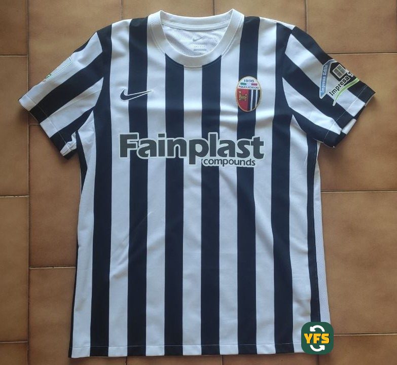 Ascoli 2022-2023 Home Issued Nike - YourFootballShirt - Photo 1