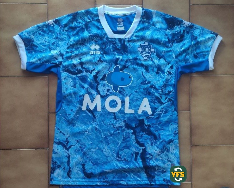 Como 2022-2023 Home Store Version Errea - YourFootballShirt - Photo 1