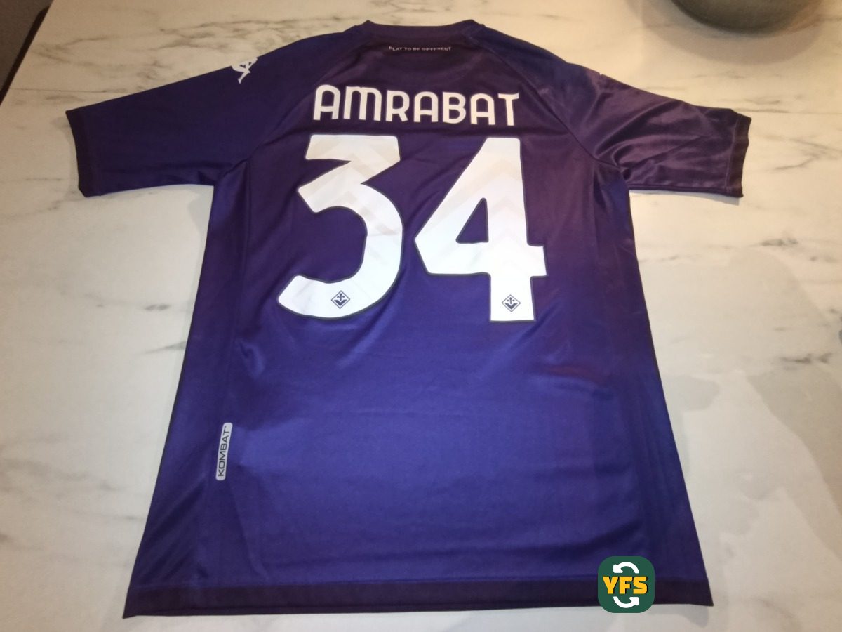 Fiorentina 2021-2022 Home Store Version Kappa - YourFootballShirt - Photo 1
