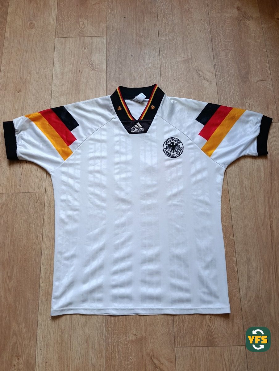 Germany 1992-1993 Home Store Version Adidas - YourFootballShirt - Photo 1