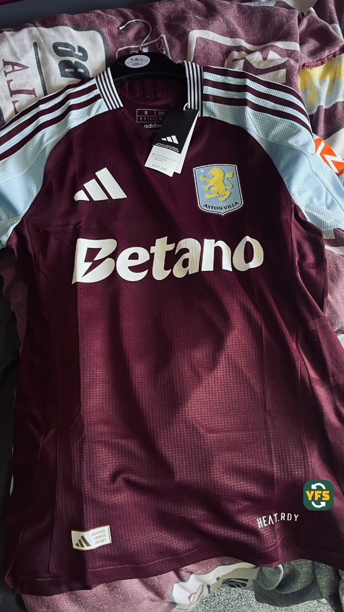 Aston Villa 2024-2025 Home Pro Version Adidas - YourFootballShirt