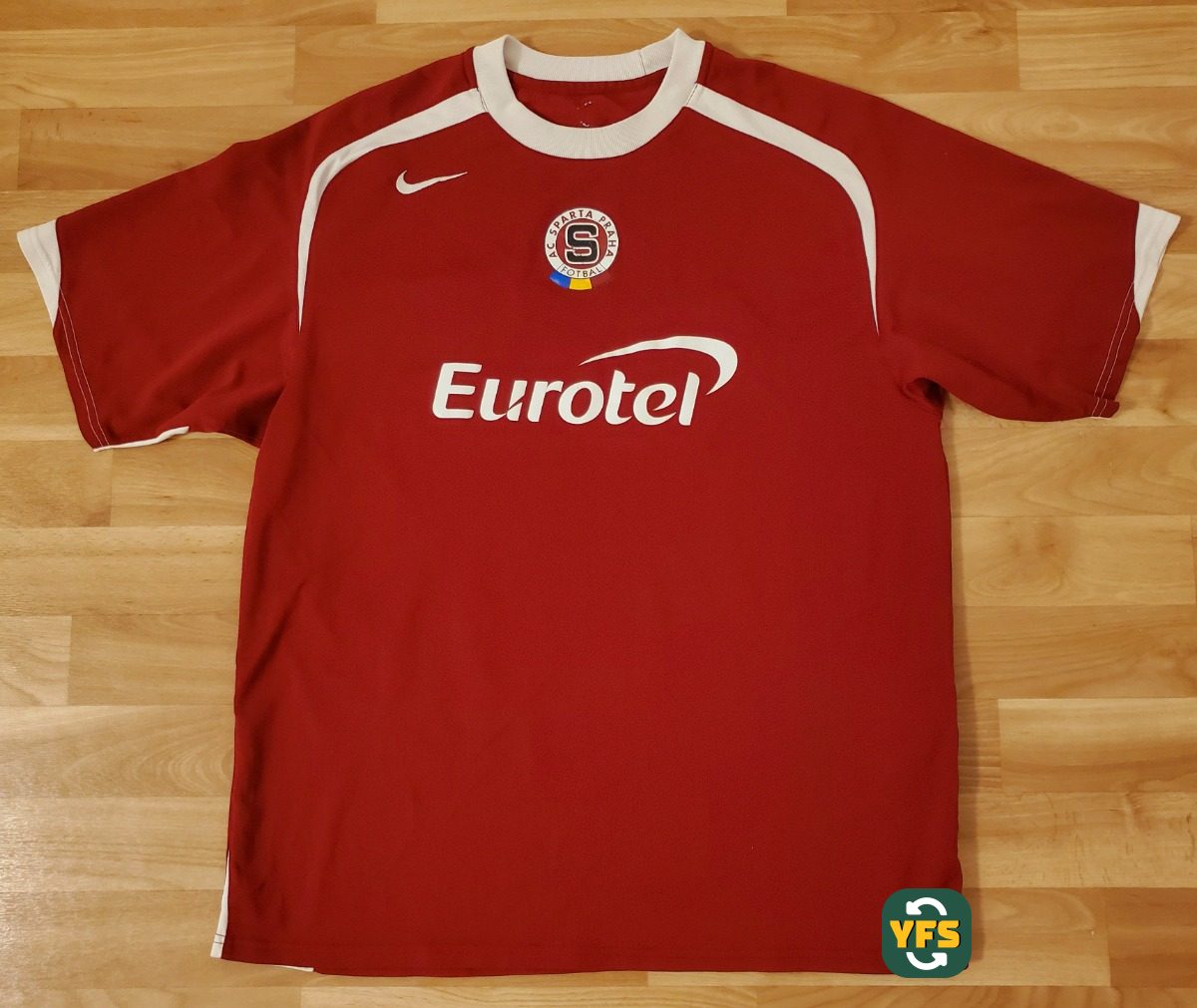 AC Sparta Praha 2005-2006 Home Store Version Nike - YourFootballShirt - Photo 1