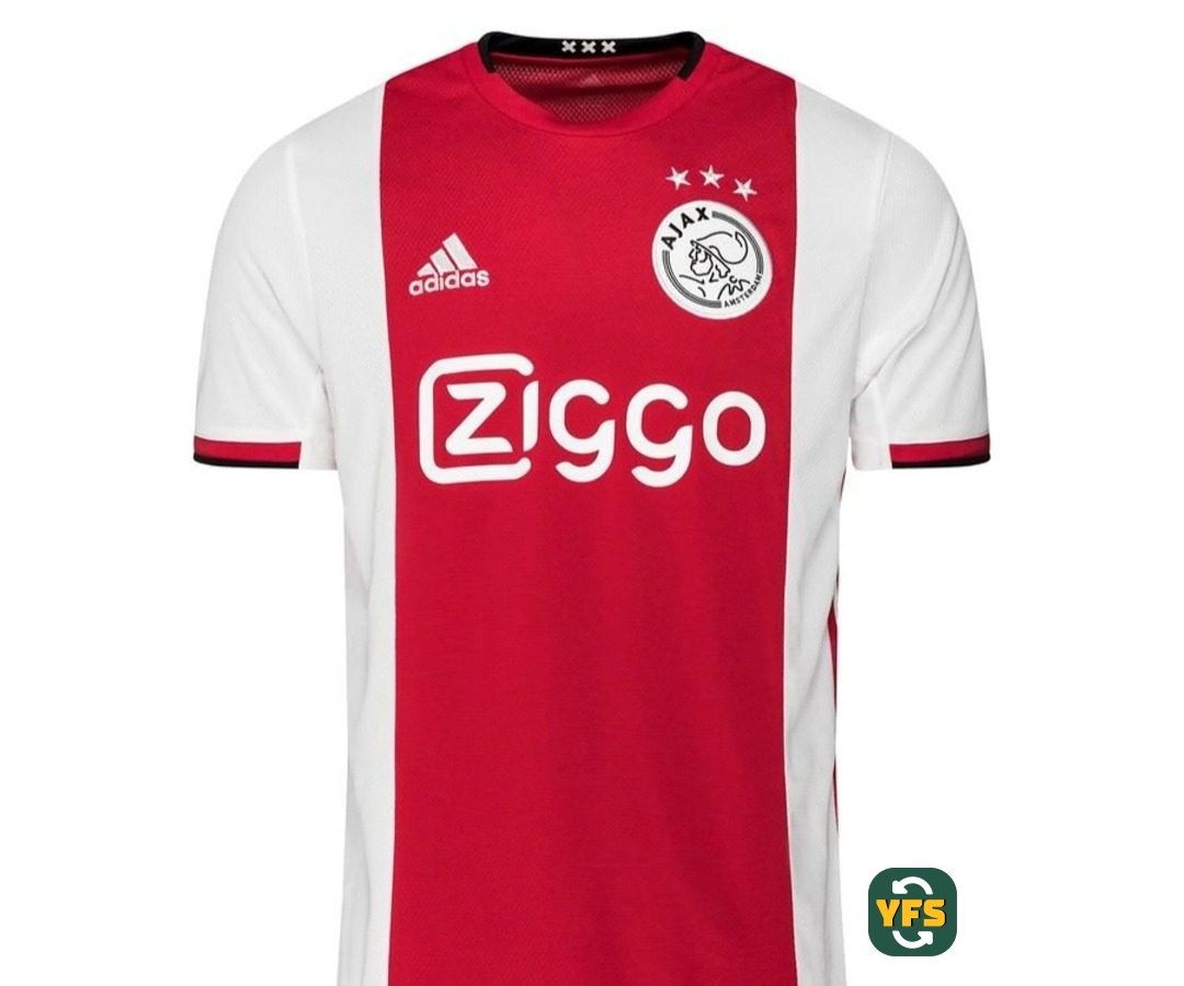 Ajax Amsterdam 2019-2020 Home Store Version Adidas Van De Beek - YourFootballShirt