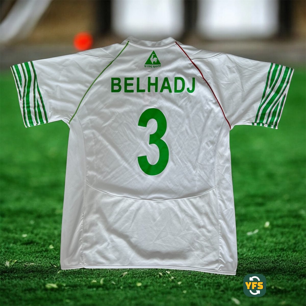 Algérie 2008-2009 Home Store Version Le Coq Sportif Belhadj - YourFootballShirt - Photo 1