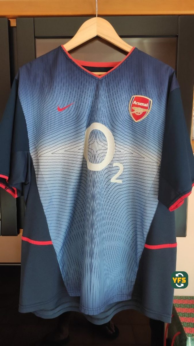 Arsenal 2002-2003 Away Store Version Nike - YourFootballShirt - Photo 1