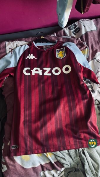Aston Villa 2021-2022 Home Buendia #20