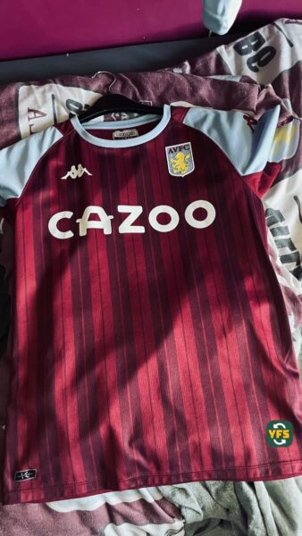 Aston Villa 2021-2022 Home Douglas luiz #6