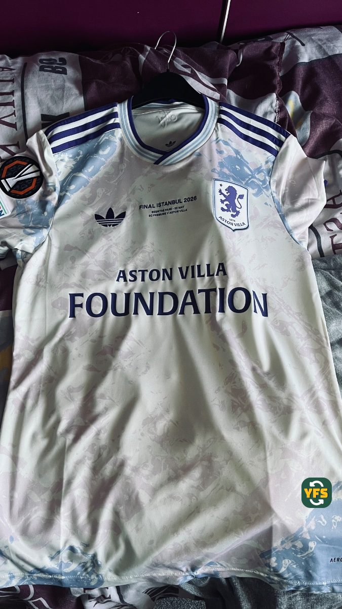 Aston Villa 2025-2026 Third Store Version Adidas McGinn - YourFootballShirt - Photo 1