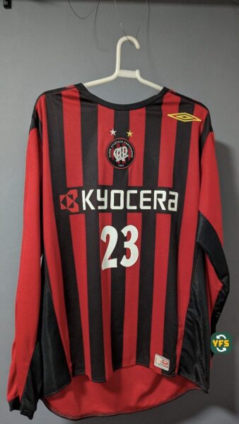 Athletico Paranaense 2006-2007 Home Dagoberto #23