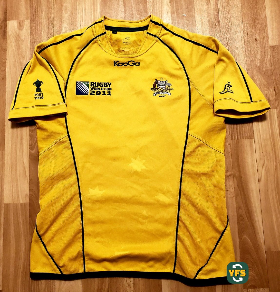Australia 2010-2011 Home Store Version Kooga - YourFootballShirt - Photo 1