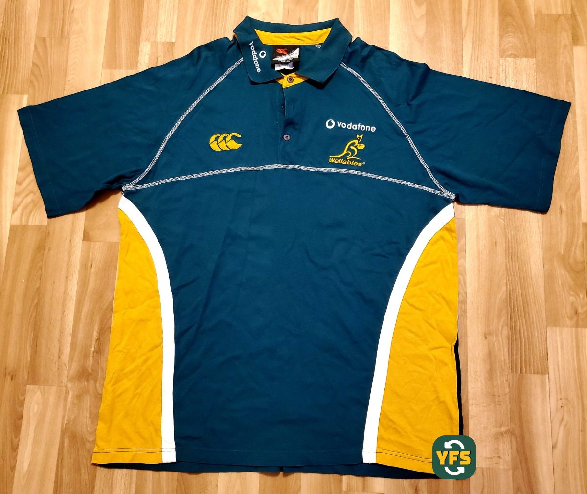 Australia Wallabies 1999-2000 Training Store Version Canterbury - YourFootballShirt - Photo 1