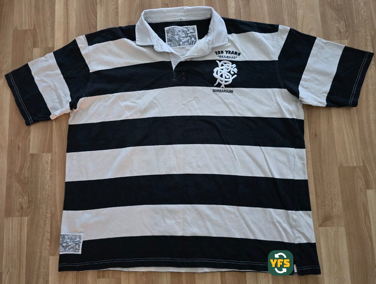 Barbarians Rugby Union 2015-2016 Special edition Store Version Cotton traders - YourFootballShirt - Photo 1