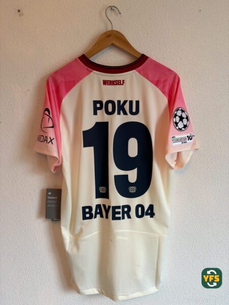 Bayer Leverkusen 2025-2026 Away Poku #19