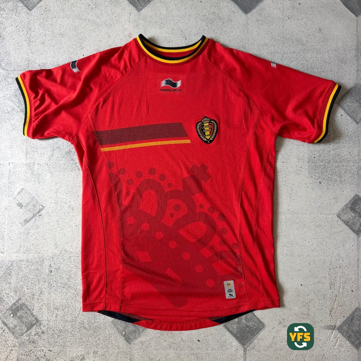 Belgium 2014-2015 Home Store Version Burrda Sport - YourFootballShirt - Photo 1