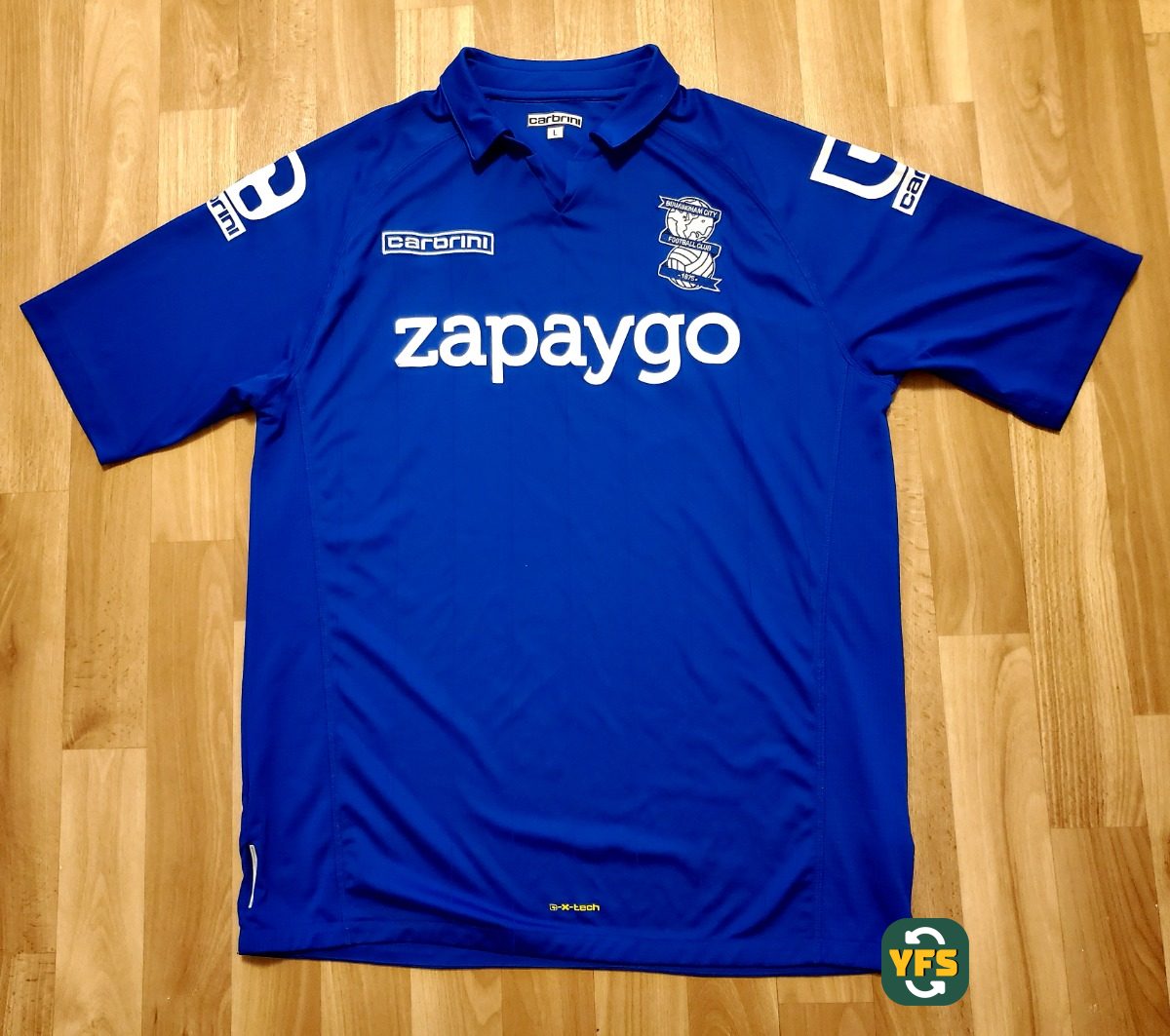Birmingham City 2014-2015 Home Store Version Carbrini - YourFootballShirt - Photo 1
