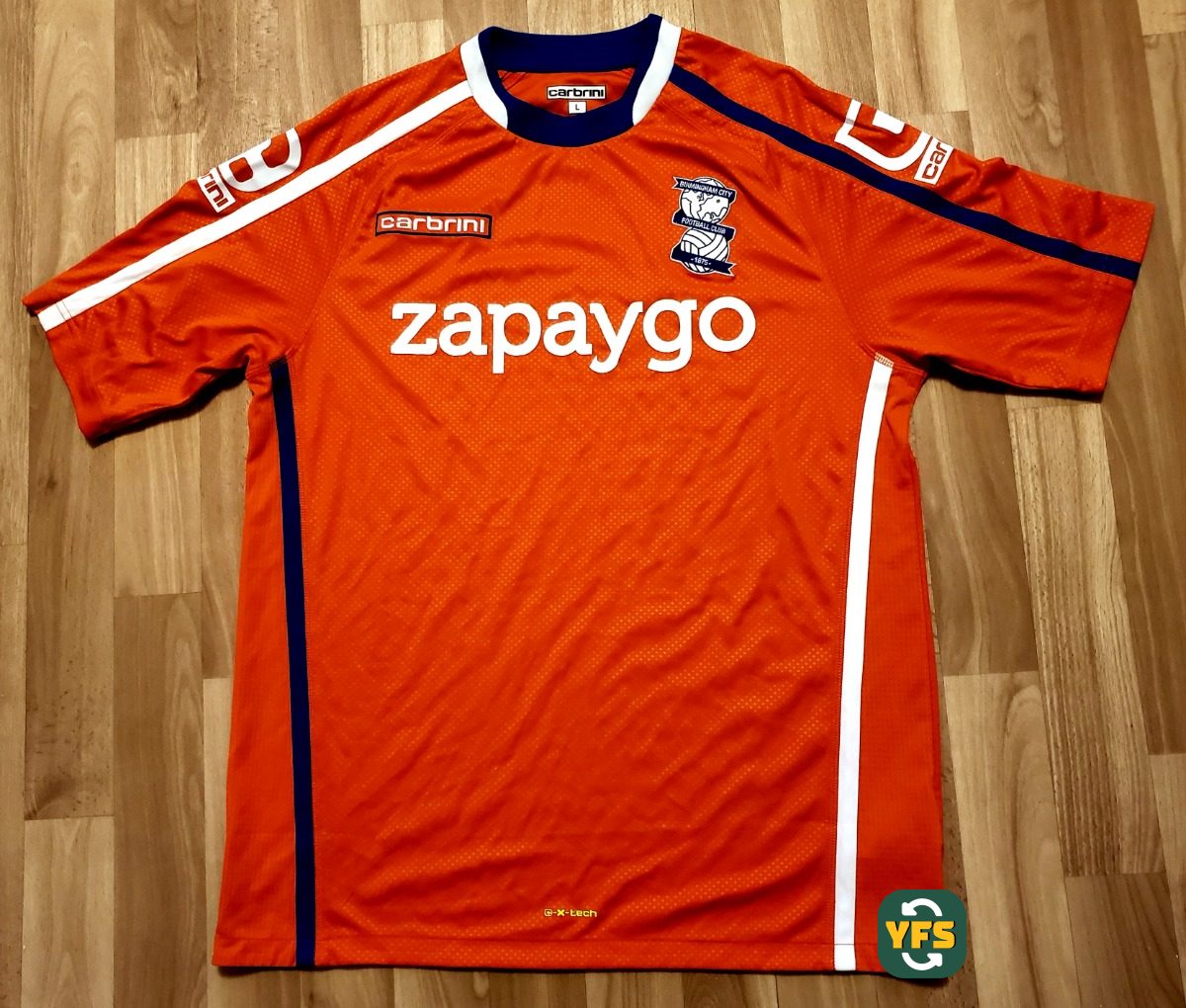 Birmingham City 2014-2015 Third Store Version Carbrini - YourFootballShirt - Photo 1