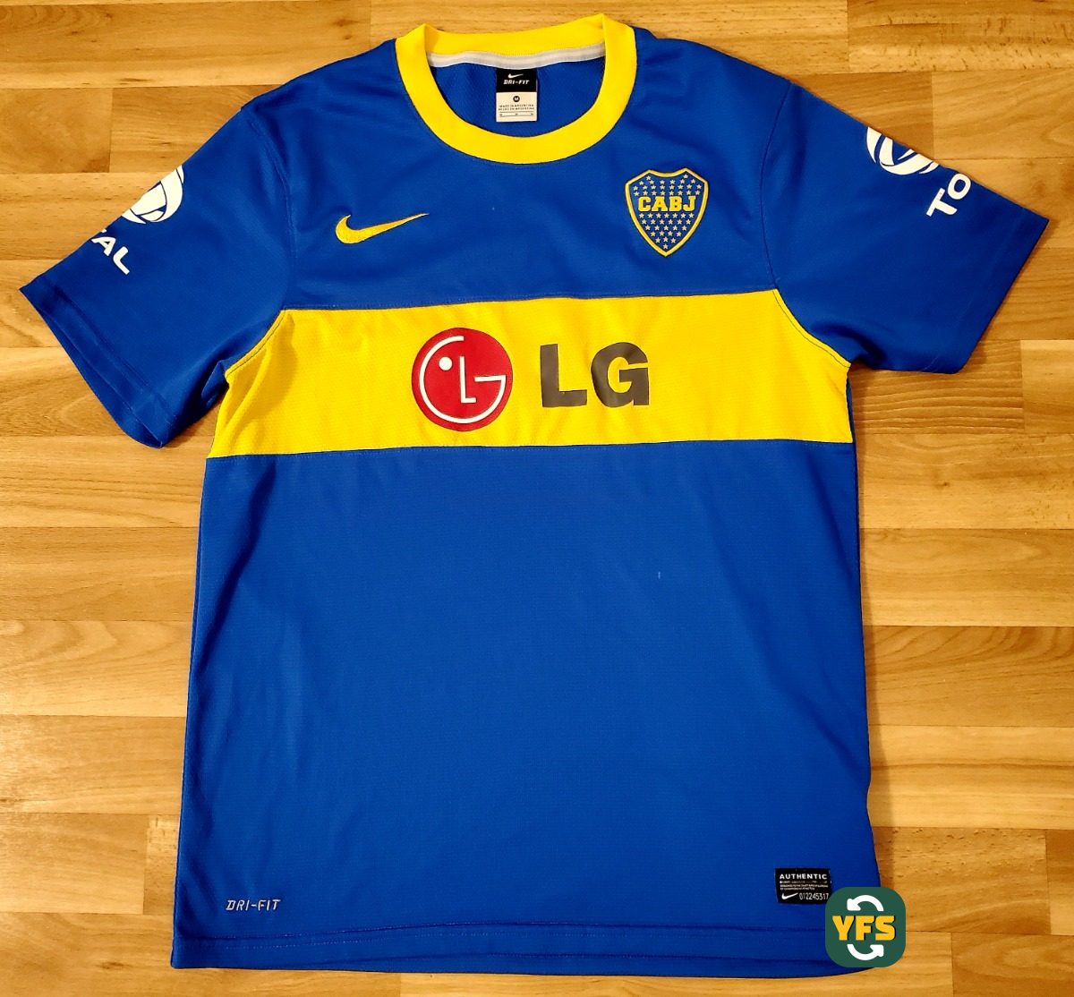 Boca juniors 2010-2011 Home Store Version Nike - YourFootballShirt - Photo 1