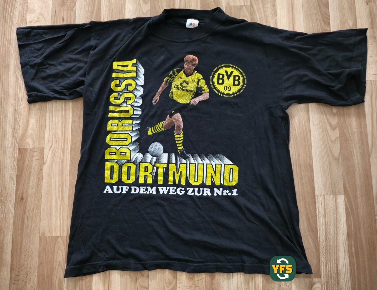 Borussia Dortmund 1994-1995 Special edition Store Version American Style - YourFootballShirt - Photo 1