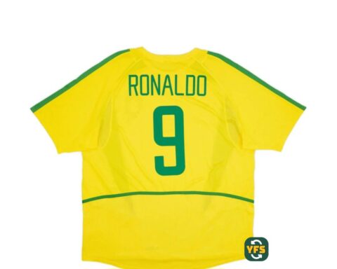 Brasil 2002-2003 Home Ronaldo #9