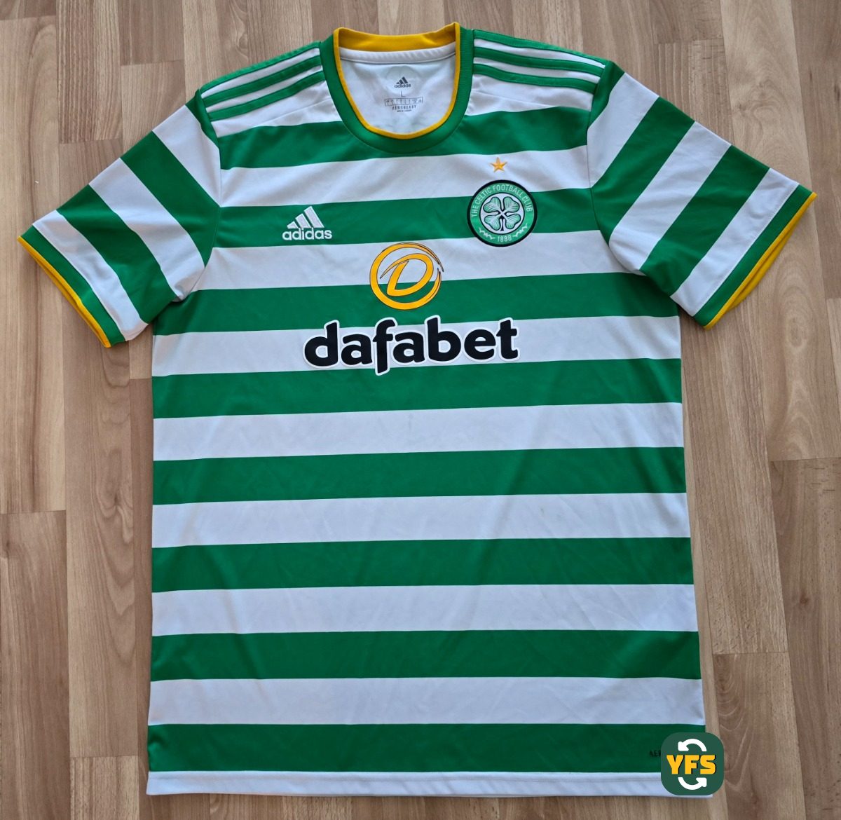 Celtic FC 2020-2021 Home Store Version Adidas - YourFootballShirt - Photo 1