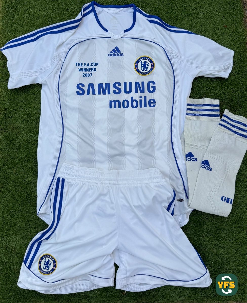 Chelsea 2007-2008 Away Store Version Adidas - YourFootballShirt - Photo 1