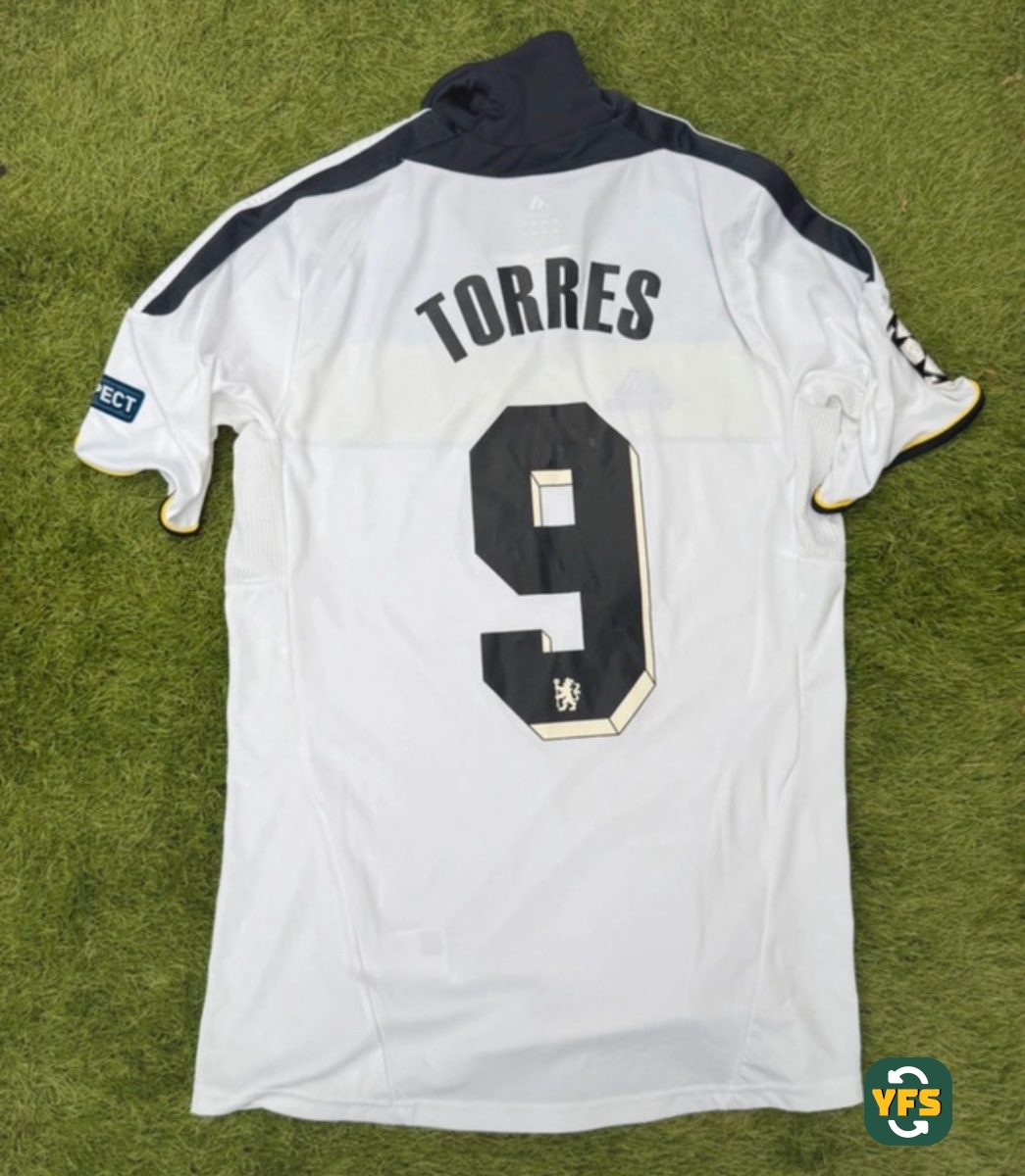 Chelsea 2011-2012 Away Issued Adidas TORRES - YourFootballShirt - Photo 1