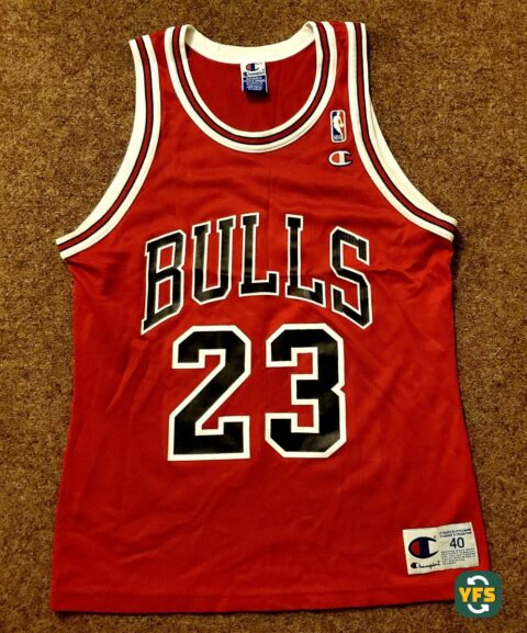 Chicago Bulls 1993-1994 Home Michael Jordan #23