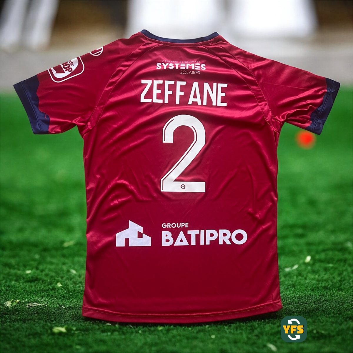 Clermont Foot 2022-2023 Home Store Version Uhlsport Zeffane - YourFootballShirt - Photo 1