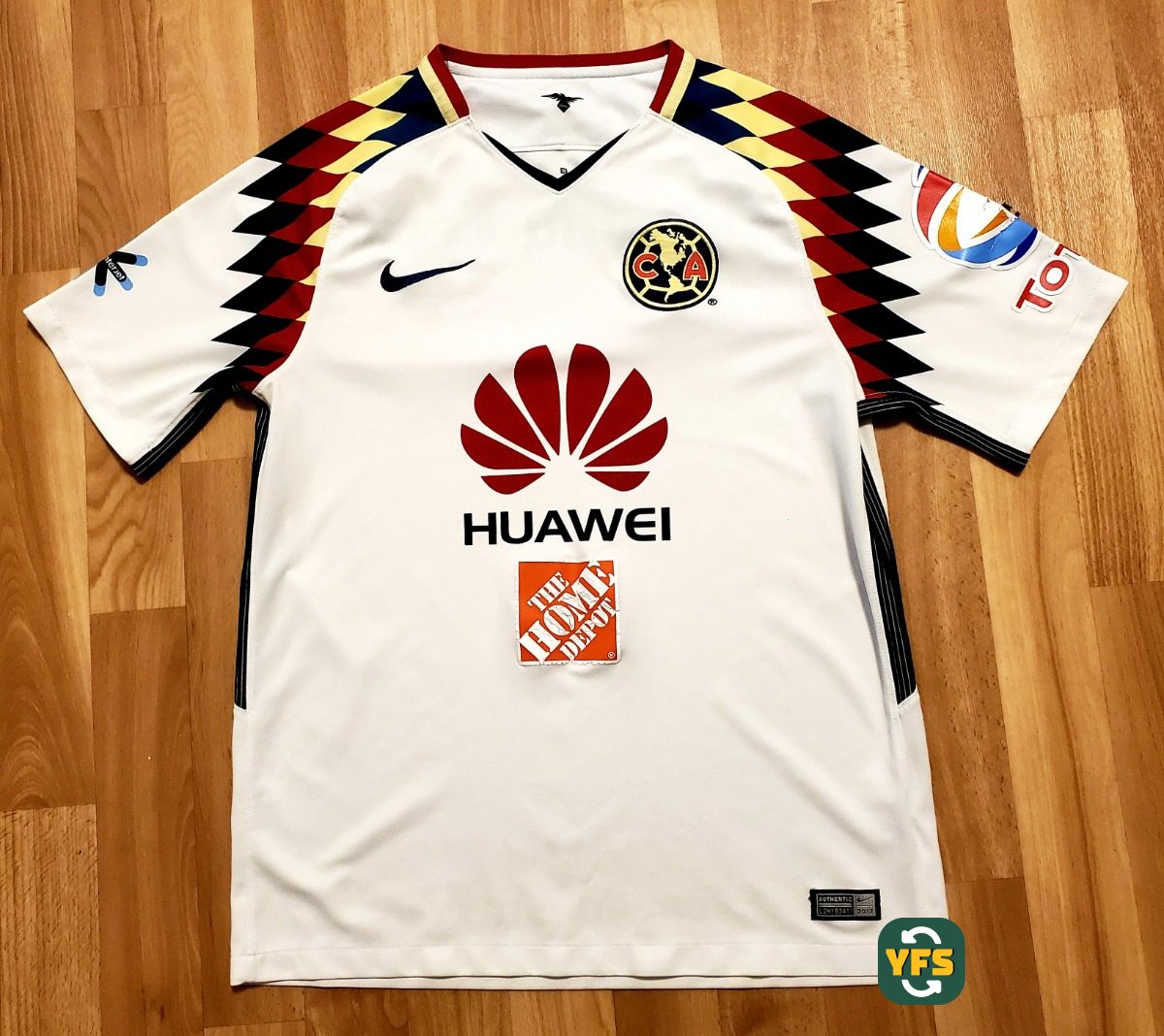 Club America 2017-2018 Home Store Version Nike - YourFootballShirt - Photo 1