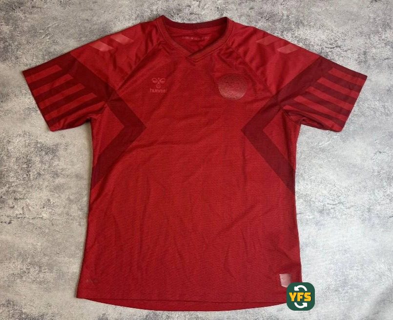 Denmark 2022-2023 Home Store Version Hummel - YourFootballShirt - Photo 1