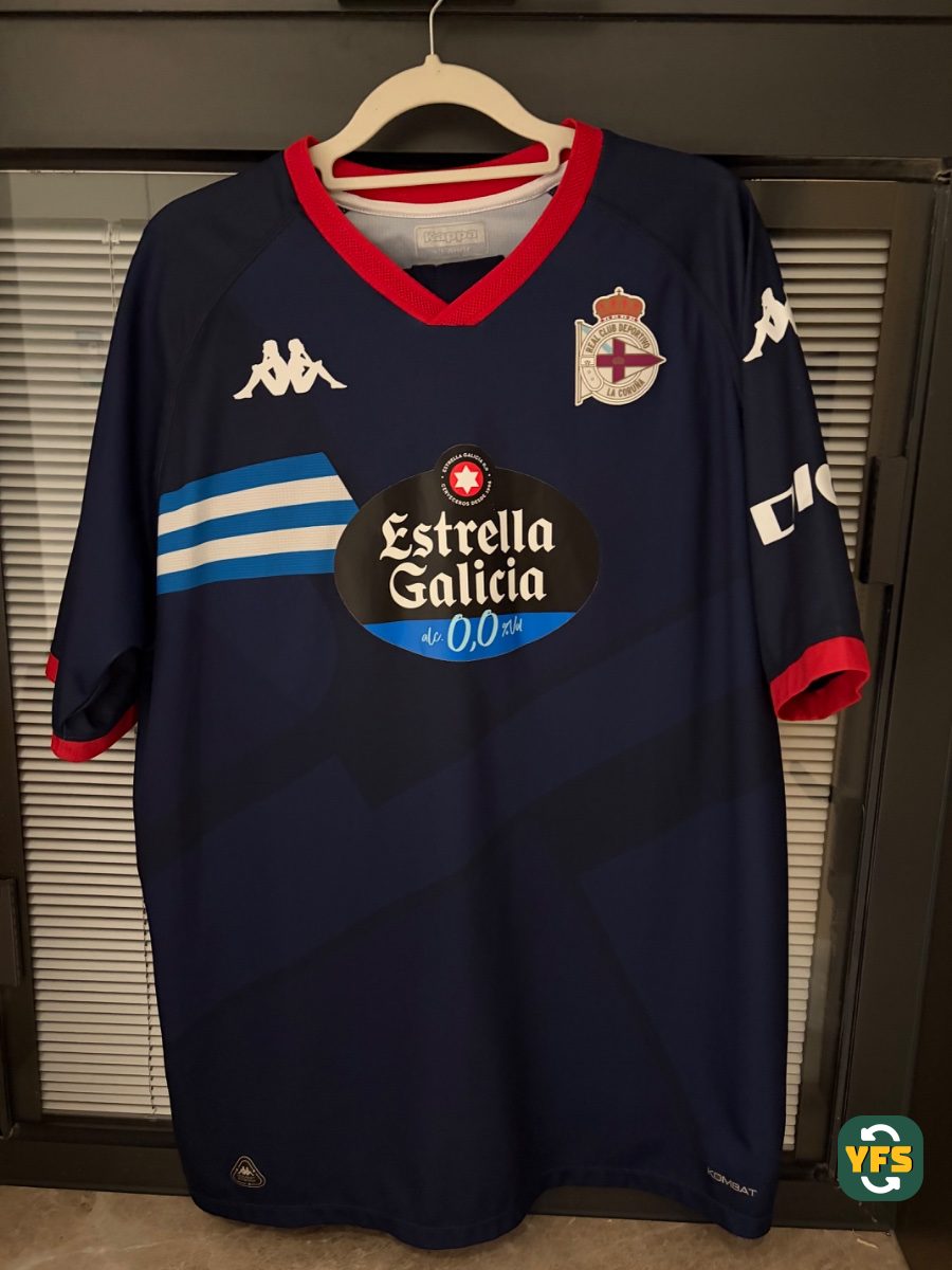 Deportivo La Coruna 2024-2025 Away Store Version Kappa - YourFootballShirt