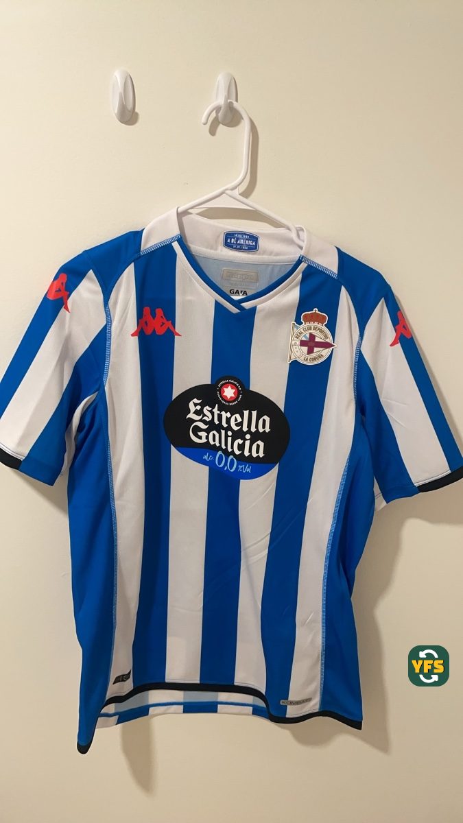 Deportivo La Coruna 2023-2024 Home Store Version Kappa D. VILLARES - YourFootballShirt - Photo 1