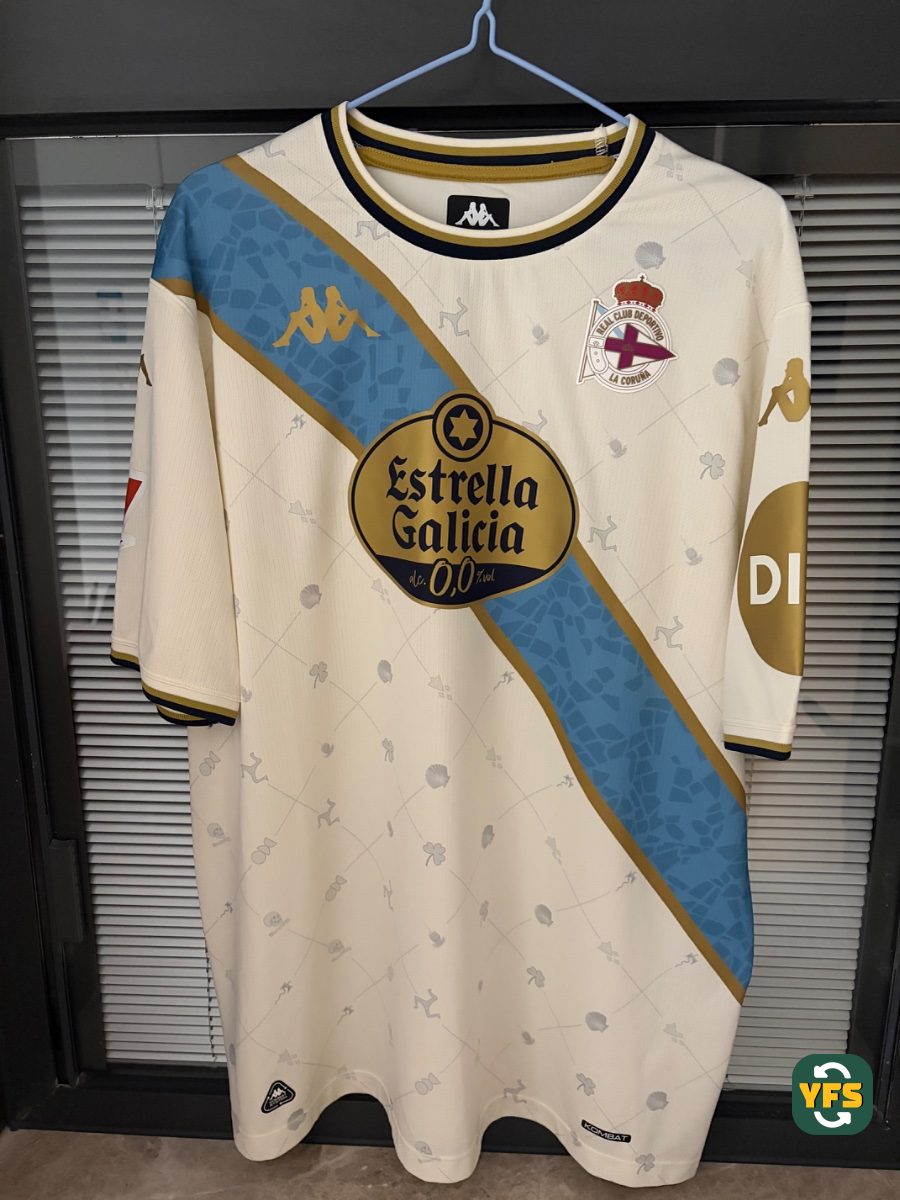 Deportivo La Coruna 2025-2026 Third Store Version Kappa - YourFootballShirt