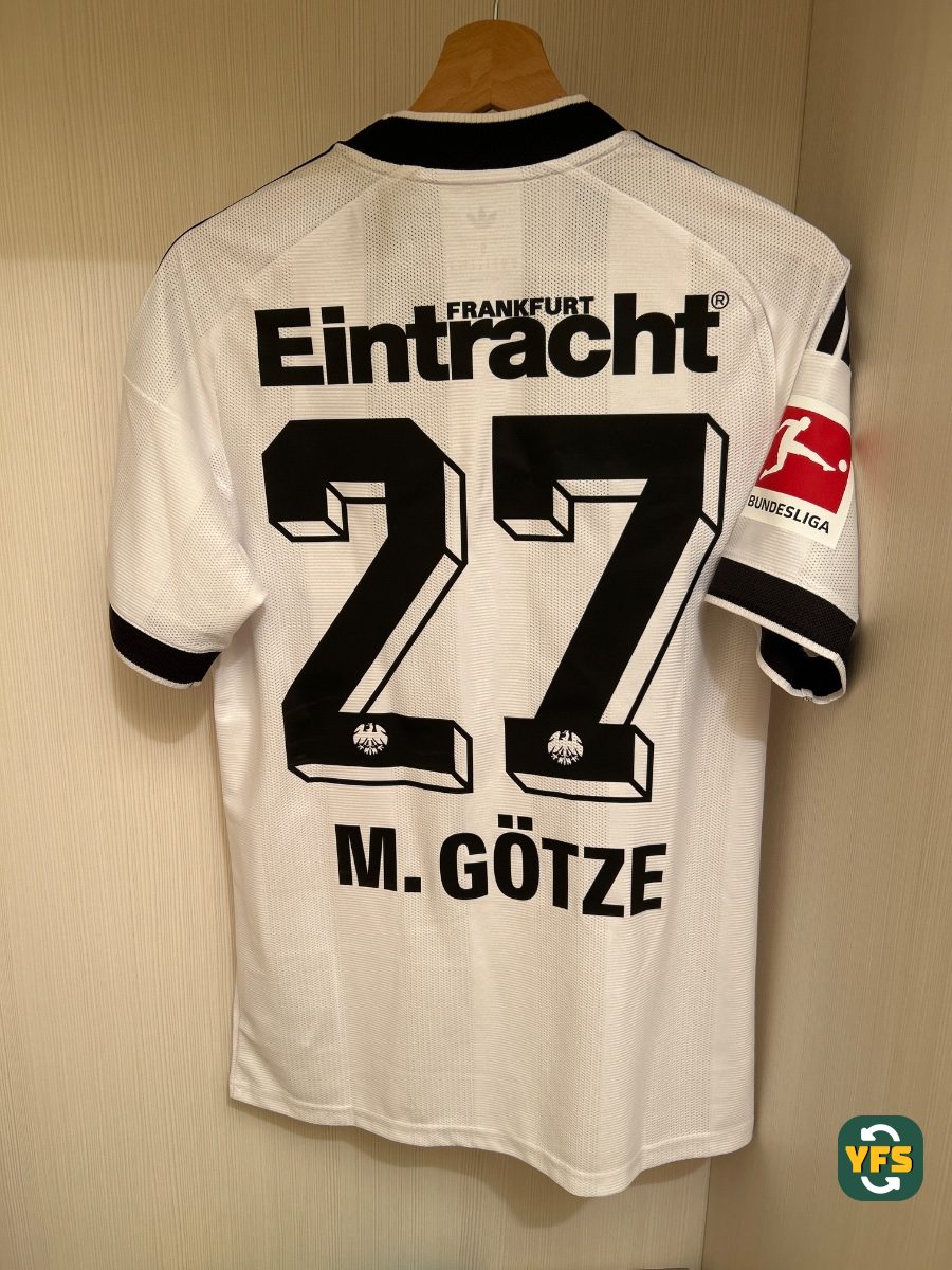 Eintracht Frankfurt 2026-2027 Away Store Version Adidas M. Götze - YourFootballShirt - Photo 1