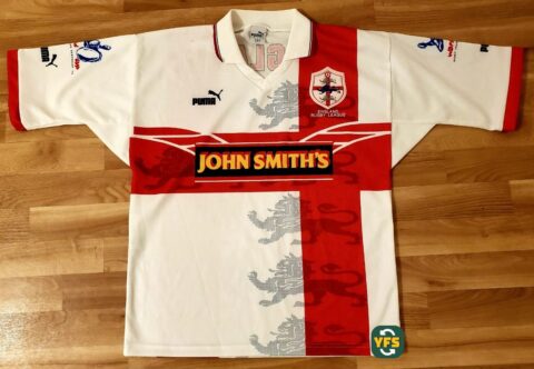 England Rugby League 1995-1996 Home