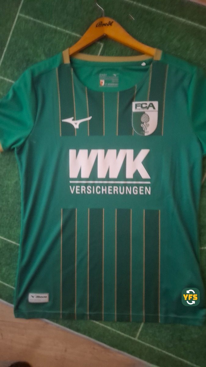 FC Augsburg 2023-2024 Home Store Version Mizuno - YourFootballShirt