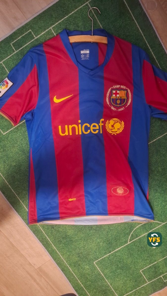 FC Barcelona 2006-2007 Home Nike Messi - YourFootballShirt - Photo 1