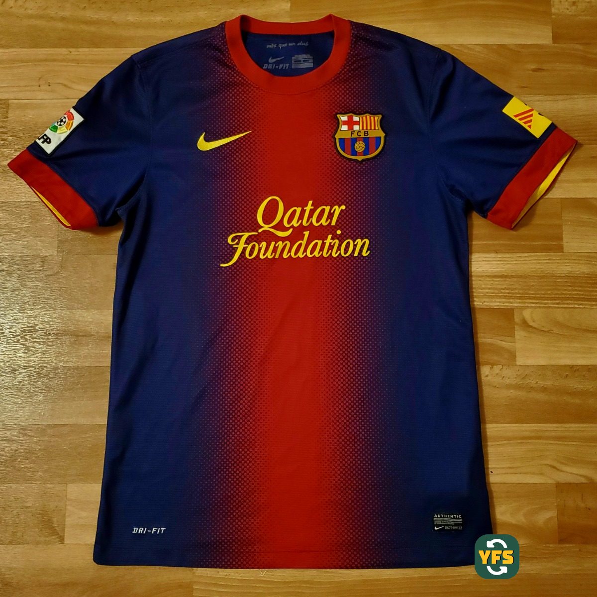 FC Barcelona 2012-2013 Home Store Version Nike - YourFootballShirt - Photo 1