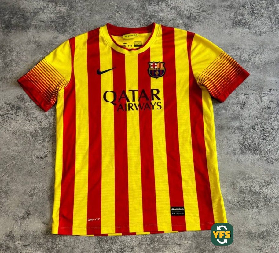 FC Barcelona 2013-2014 Away Store Version Nike - YourFootballShirt - Photo 1