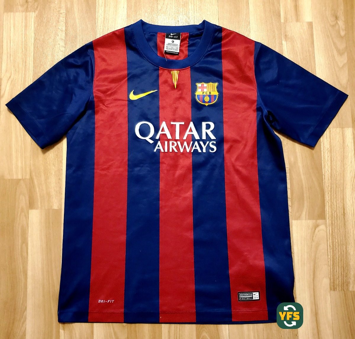 FC Barcelona 2014-2015 Home Store Version Nike - YourFootballShirt - Photo 1