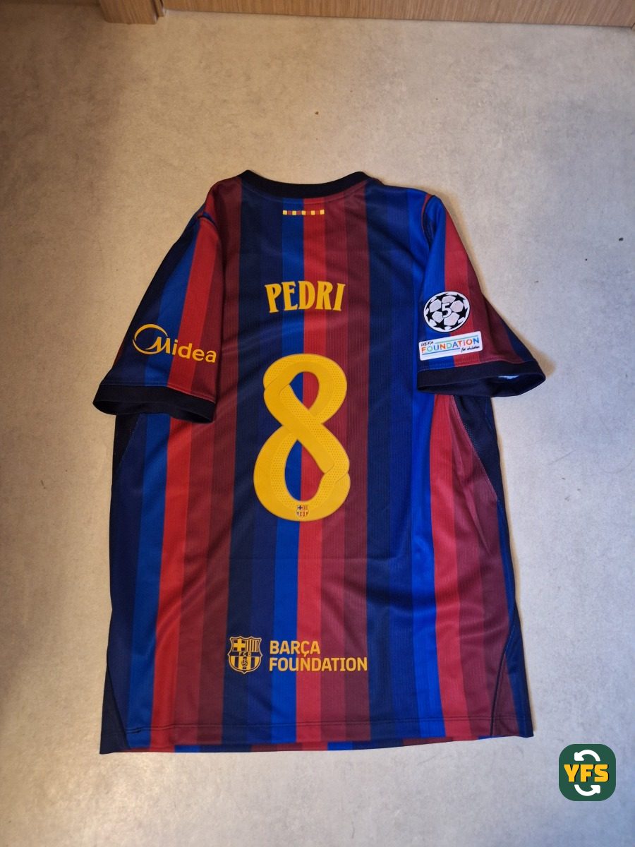 FC Barcelona 2026-2027 Home Store Version Nike Pedri - YourFootballShirt