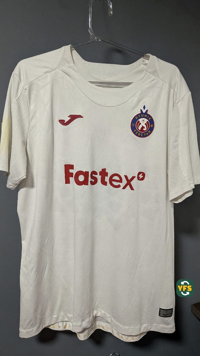 FC Pyunik 2023-2024 Third Match Worn Joma Marmentini - YourFootballShirt - Photo 1